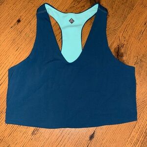 Women's Blue and Light Blue Prana Sports Bra